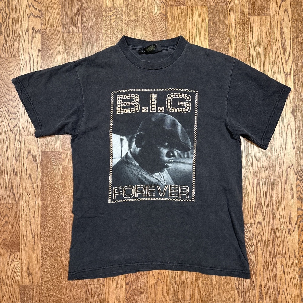Vintage Y2K Biggie Small Notorious BIG Brooklyn Mint Changes Rap T Shirt Mens M
